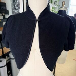 NWT Banana Republic Angora Blend Short-sleeve Bolero Cardigan/Shrug Small